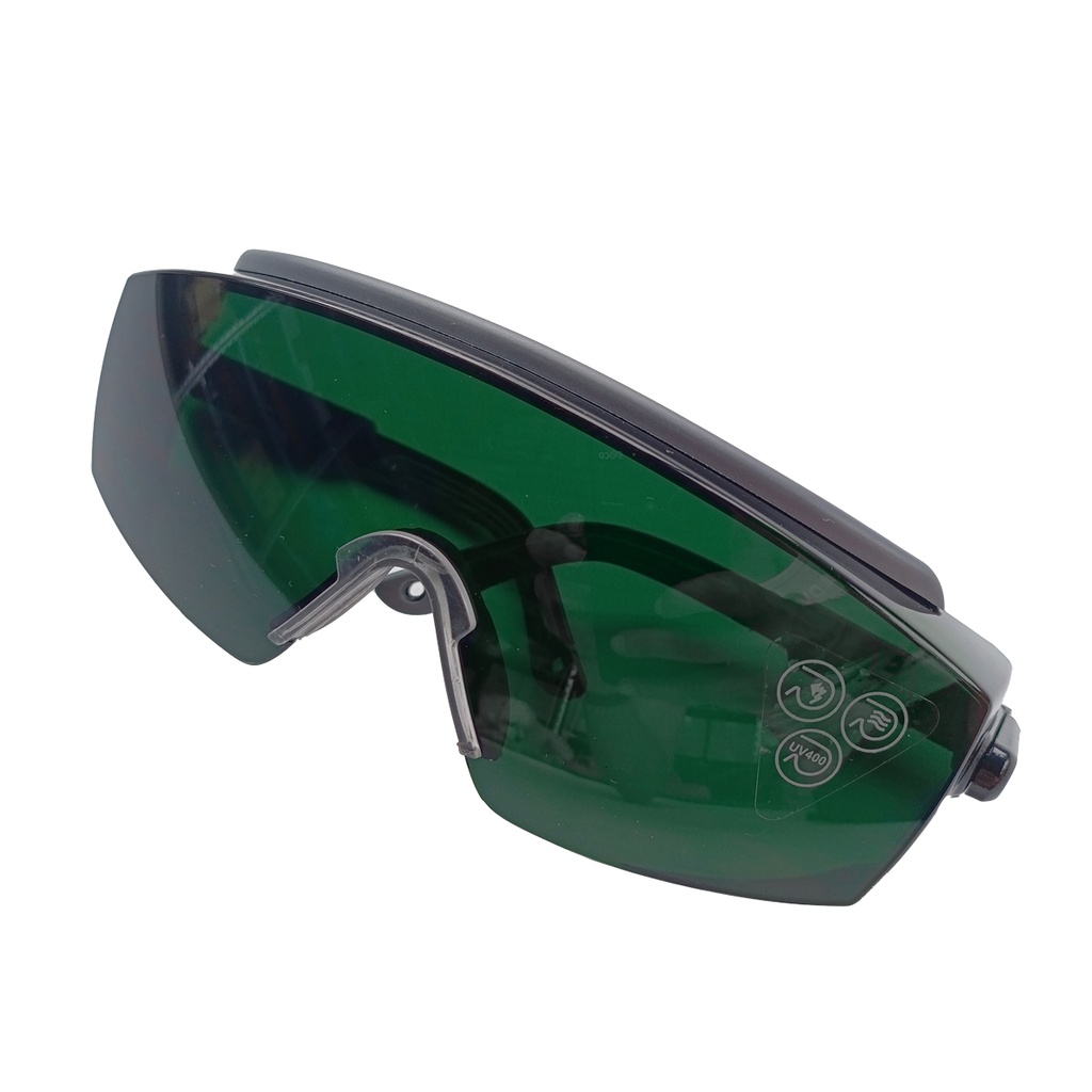 [VR-ANT-0301] ANTEOJO DE SEGURIDAD ECONÓMICO GRIS - PUENTE SILICONA - ANTIRAYA - PROTECCIÓN UV