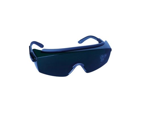 [VR-ANT-0301] ANTEOJO DE SEGURIDAD ECONÓMICO GRIS - PUENTE SILICONA - ANTIRAYA - PROTECCIÓN UV