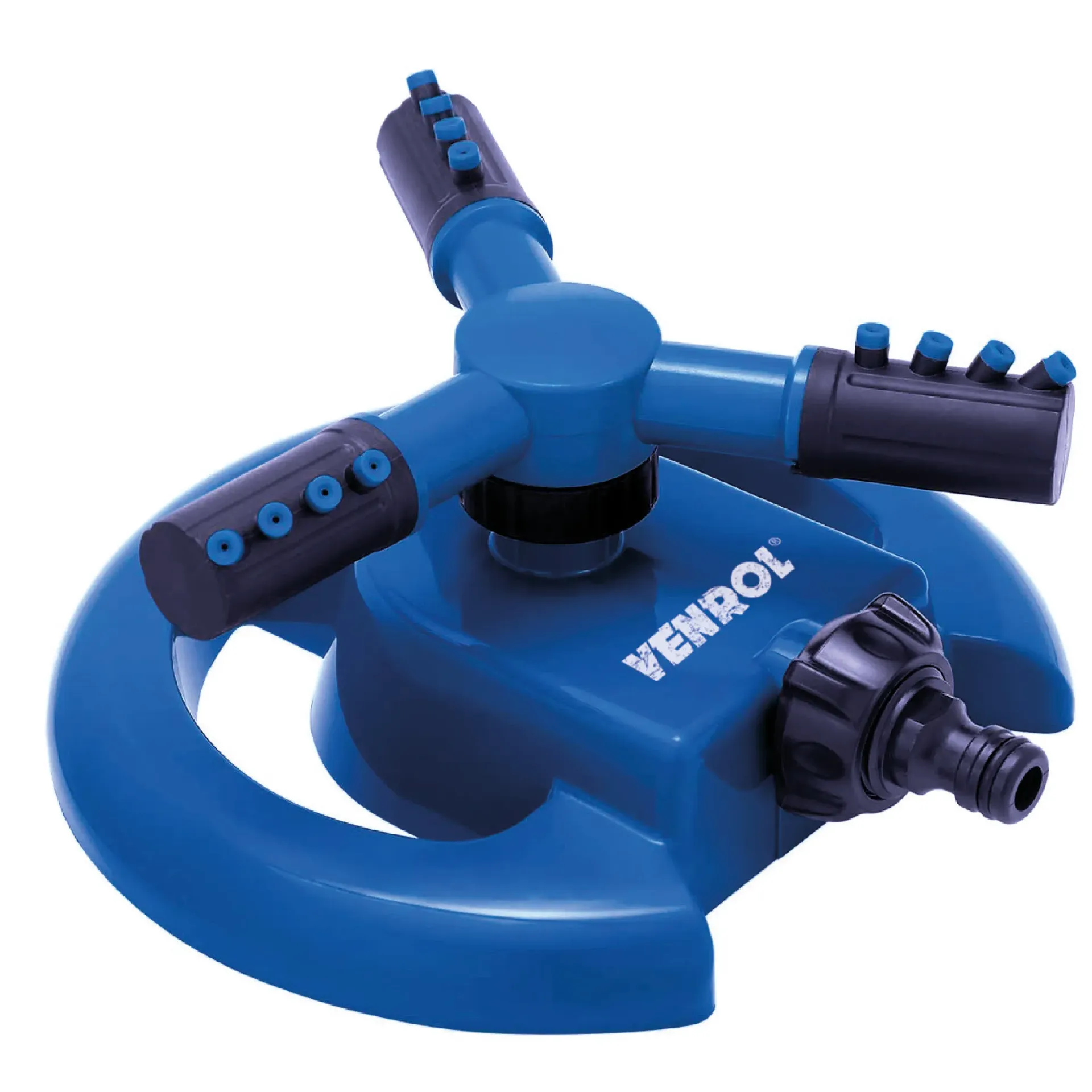 REGADOR DE 3 BRAZOS CON BASE PLÁSTICA