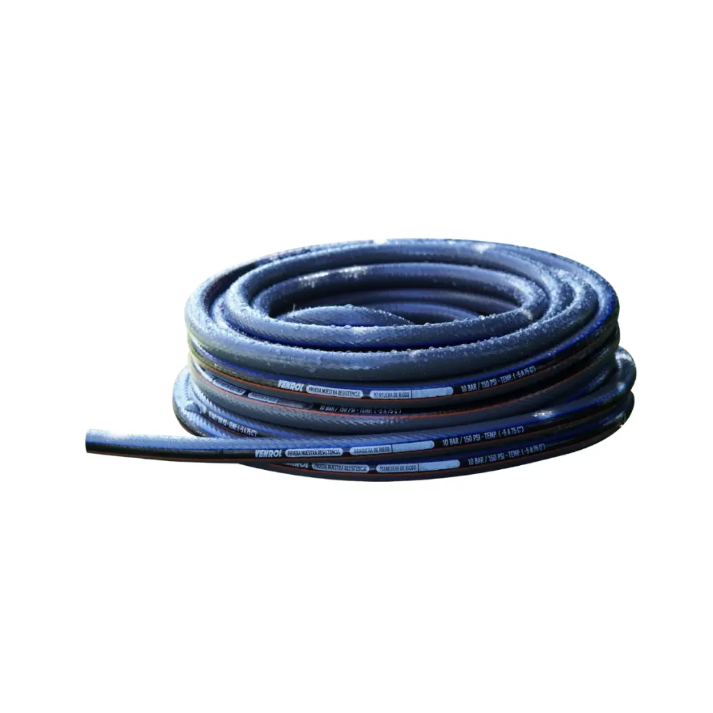 [VR-RIE-4002] MANGUERA REFORZADA TRICAPA DE 1/2 " X 50 MTS