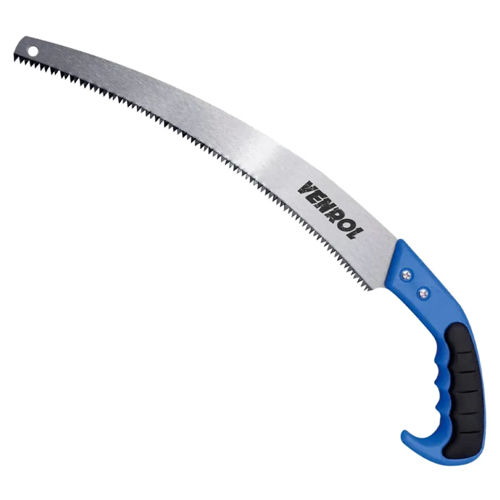 SERRUCHO CURVO CON HOJA DE ACERO SK5 DE 330 MM PREMIUM, CUCHILLA ABRASIVA DE 3 LADOS