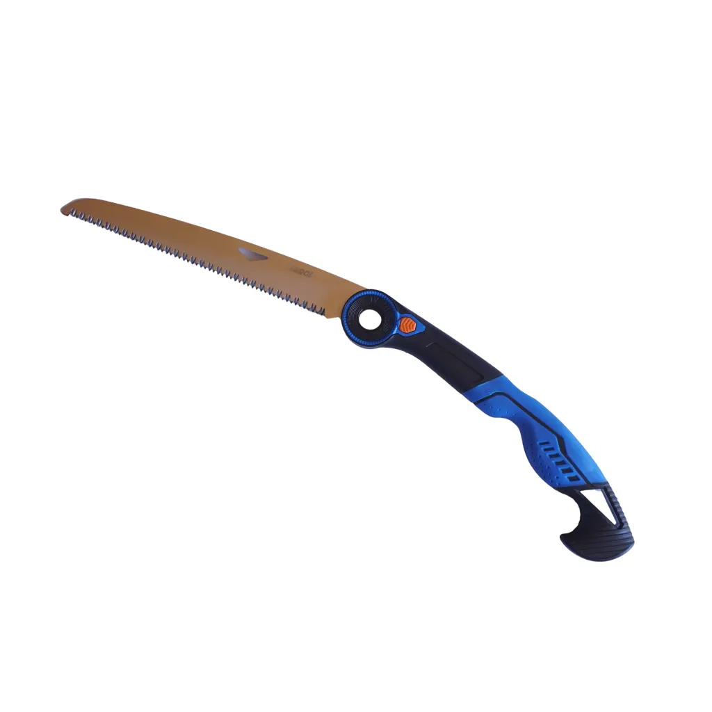 SERRUCHO PLEGABLE CON HOJA DE ACERO SK5 DE 24 CM LARGO - PROFESIONAL