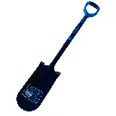 PALA PUNTA - MANGO FIBRA DE VIDRIO CON GRIP - LARGO TOTAL 119 CM