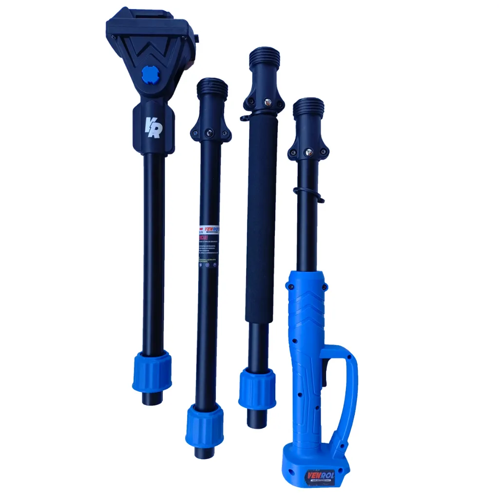 [VR-JAR-2020] MANGO EXTENSIBLE DE 2 MT - DESMONTABLE EN 4 PIEZAS - BARRAL DE ALUM - 4 POSIC DE CORTE