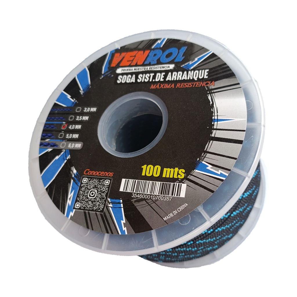 SOGA SIST DE ARRANQUE 4.0 MM - 100 MT