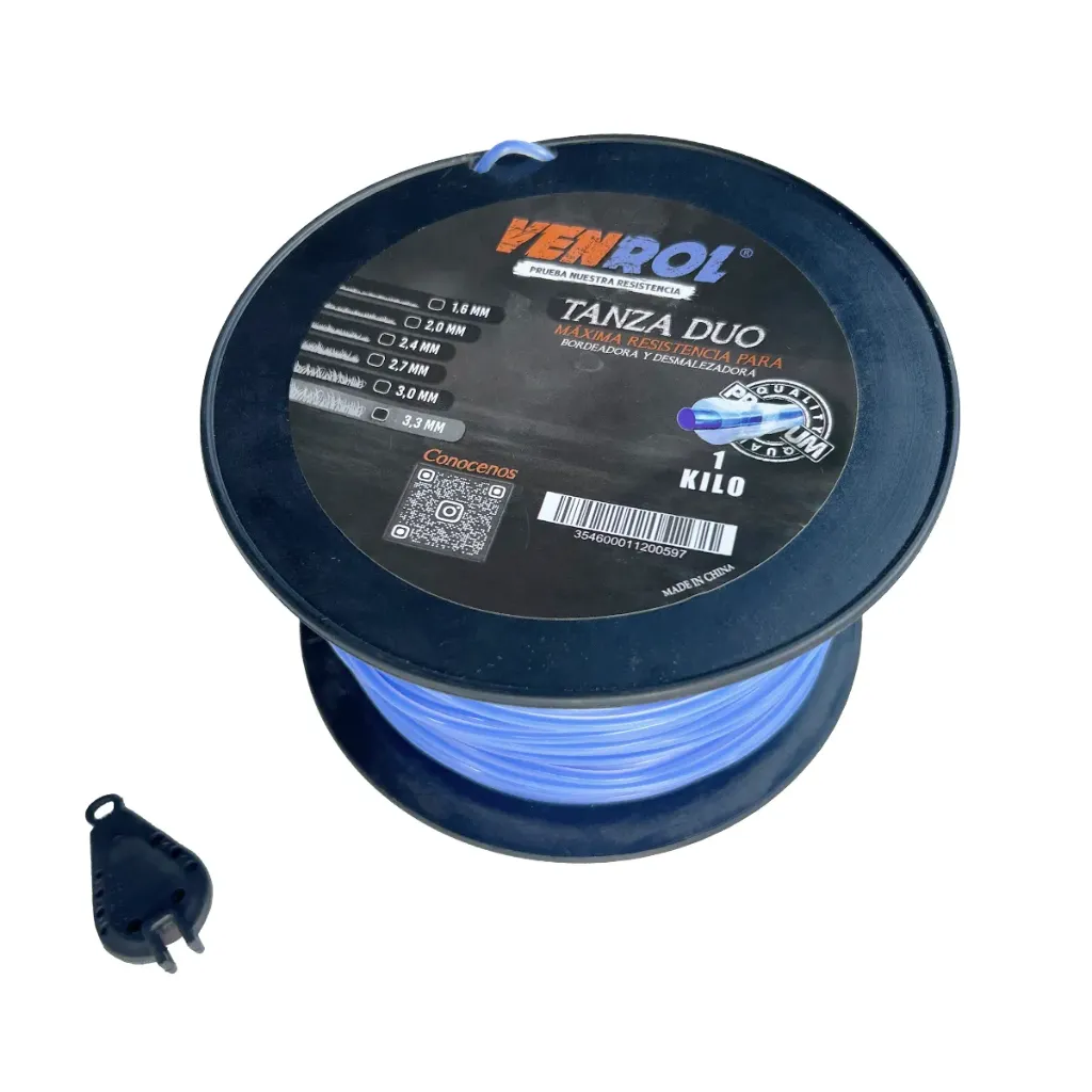 [VR-TAN-0498] ROLLO TANZA DÚO 1.6 MM X 1 KG - 433 MT