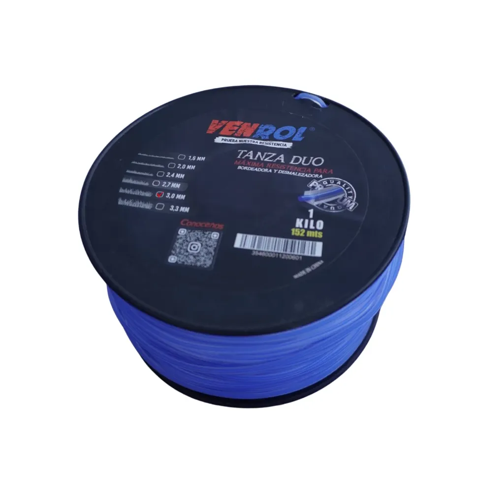 [VR-TAN-0502] ROLLO TANZA DÚO 3 MM X 1 KG - 124 MT