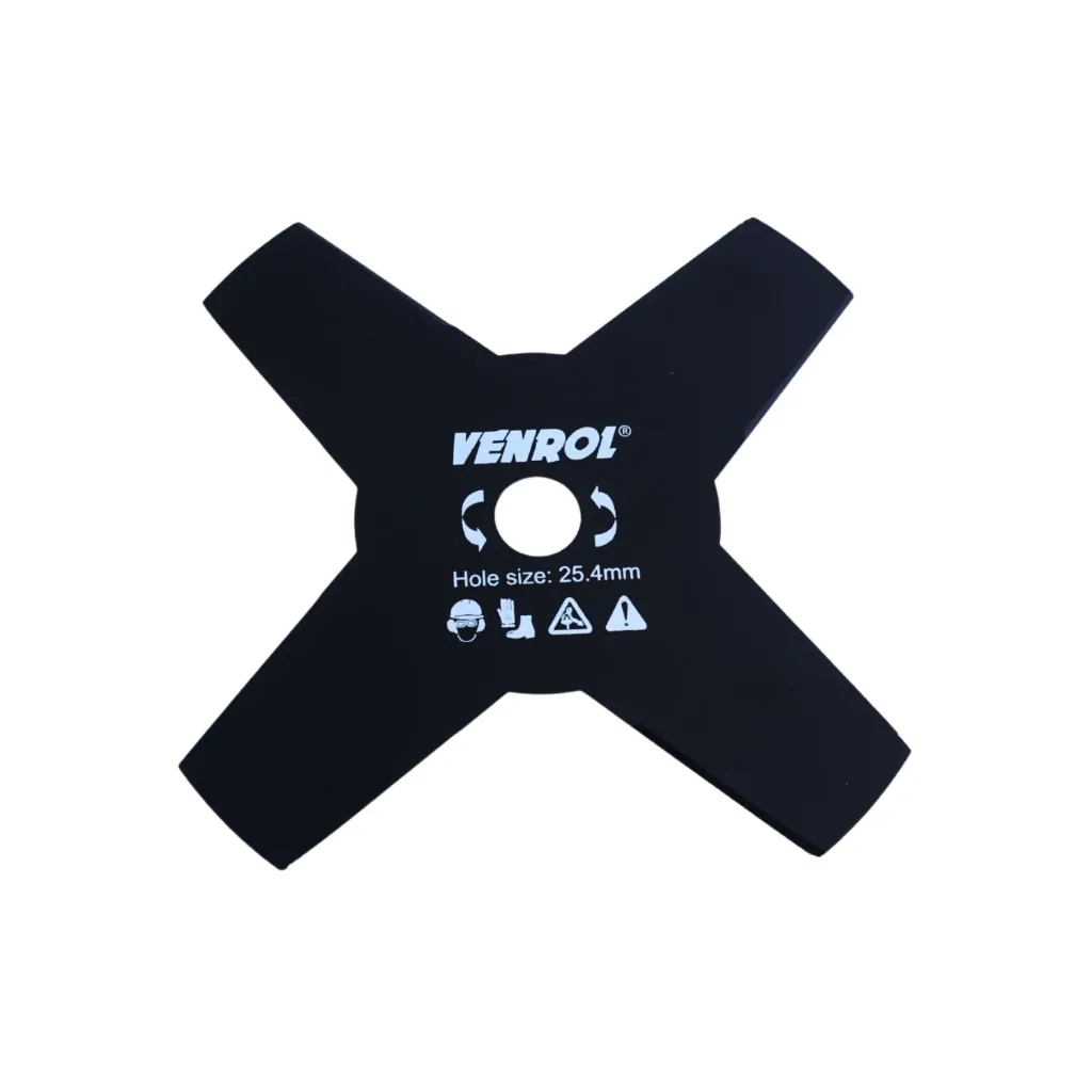 [VR-CU-0103] CUCHILLA PARA DESMA 4 DIENTES REFORZADA 2 MM / CENTRO 20 - 25 MM