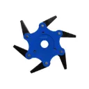 CUCHILLA PARA DESMA 5 DIENTES REBATIBLES CENTRO 20 - 25 MM