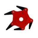 CUCHILLA PARA DESMA 5 DIENTES REBATIBLES CENTRO 20 - 25 MM