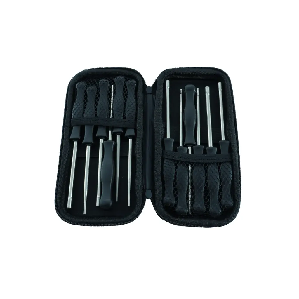 [VR-DES-1] KIT DESTORNILLADORES PARA CARBURADOR 12 PIEZAS