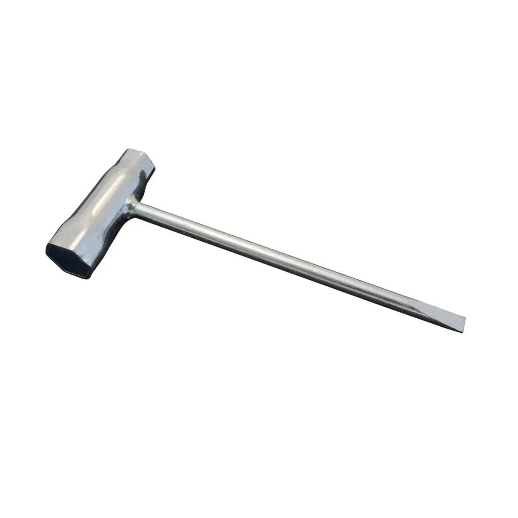 [VR-LLA-0100] LLAVE BUJÍA PUNTA PLANA 13 y 19 MM