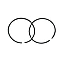 JUEGO DE AROS (X 2) 45 X 1.2 MM