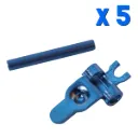 LEVA Y PERNO CARBURADOR PARA WALBRO X 5 UN.