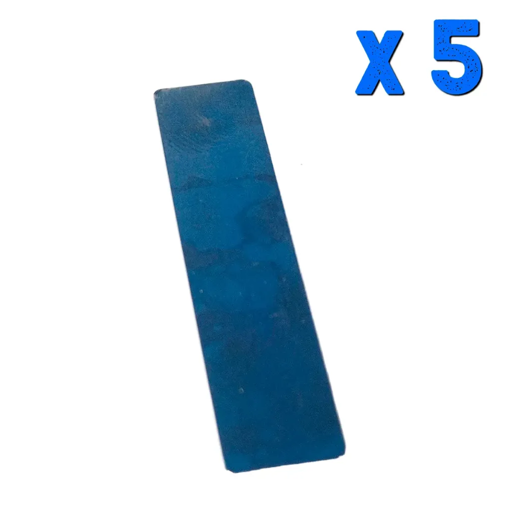 [HE-COM-0102] FLAPER TIPO RECTANGULAR 10 X 47 MM X 5 UN.