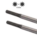 CARDAN 9 ESTRÍAS PARA VENROL D40 - D26 Y CHINAS - LARGO 153 CM - DIÁM. 8 MM