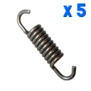 RESORTE DE EMBRAGUE PARA VENROL D40 - HUSQ 143 RII X 5 UN.