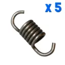RESORTE DE EMBRAGUE PARA VENROL D26 - CHINAS 26 CC X 5 UN.