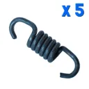 RESORTE DE EMBRAGUE CORTO X 5 UN.