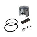 PISTÓN Y AROS PARA: VENROL D40 - HUSQ 143 RII - 40 MM