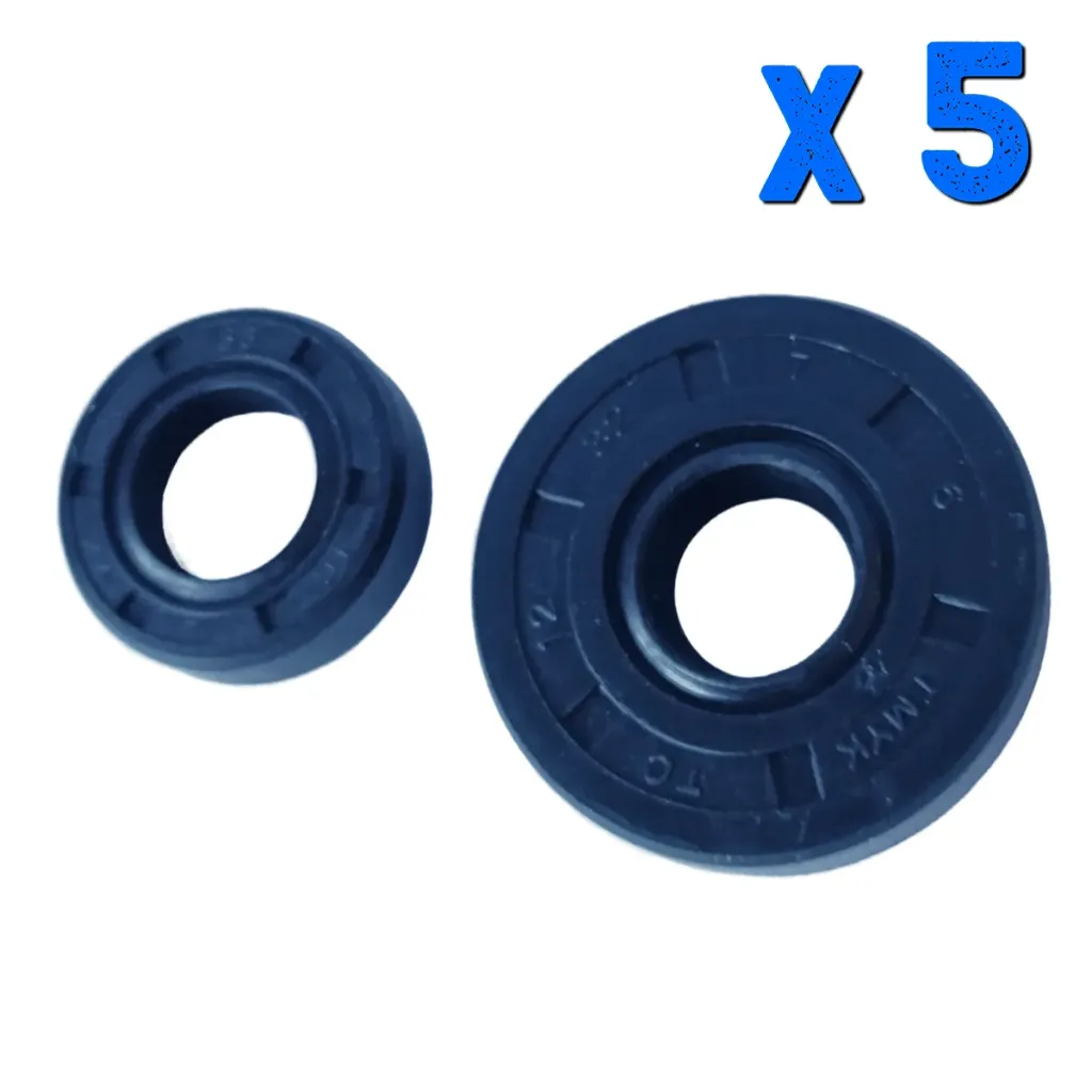[DE-HUS-3800] JUEGO RETENES DE BANCADA PARA VENROL D40 - HUSQ 143 RII X 5 UN.