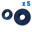 JUEGO RETENES DE BANCADA PARA VENROL D40 - HUSQ 143 RII X 5 UN.
