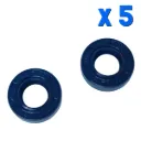 JUEGO DE RETENES PARA VENROL D26 - CHINAS 26 CC X 5 UN.