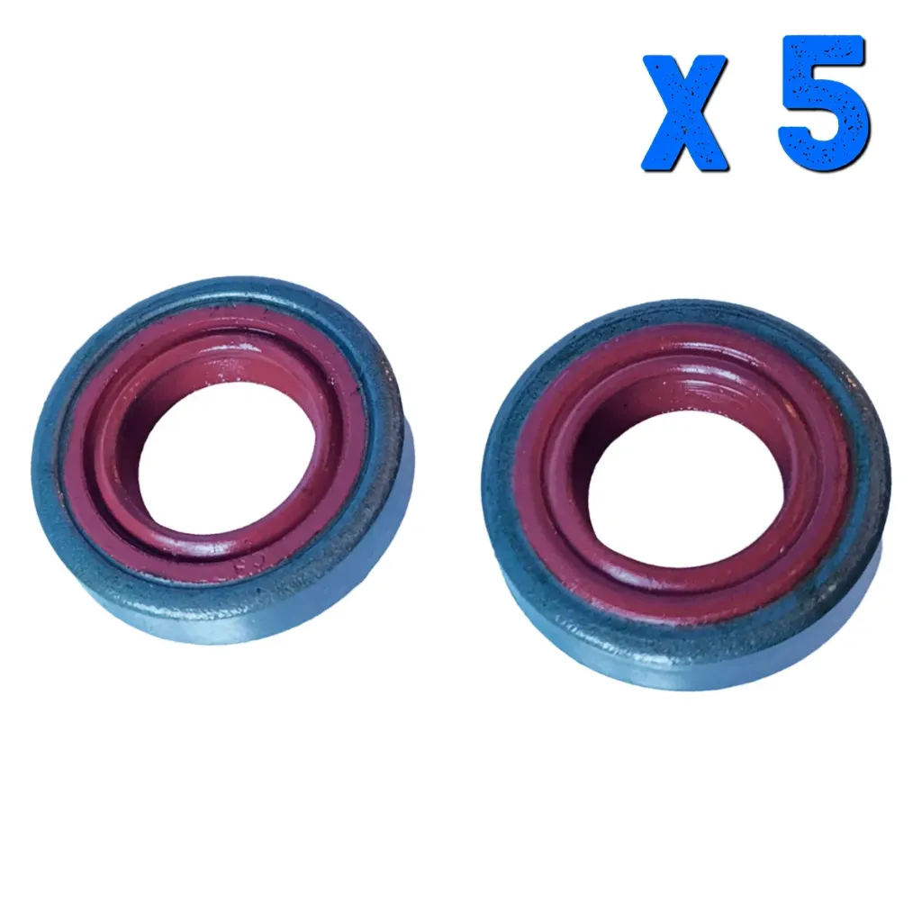 [DE-STH-3801] JUEGO DE RETENES PARA STIHL FS 85 - 90 - 120 - 200 - 250 - 300 - 380 - 400 - 450 - 480 X 5 UN.