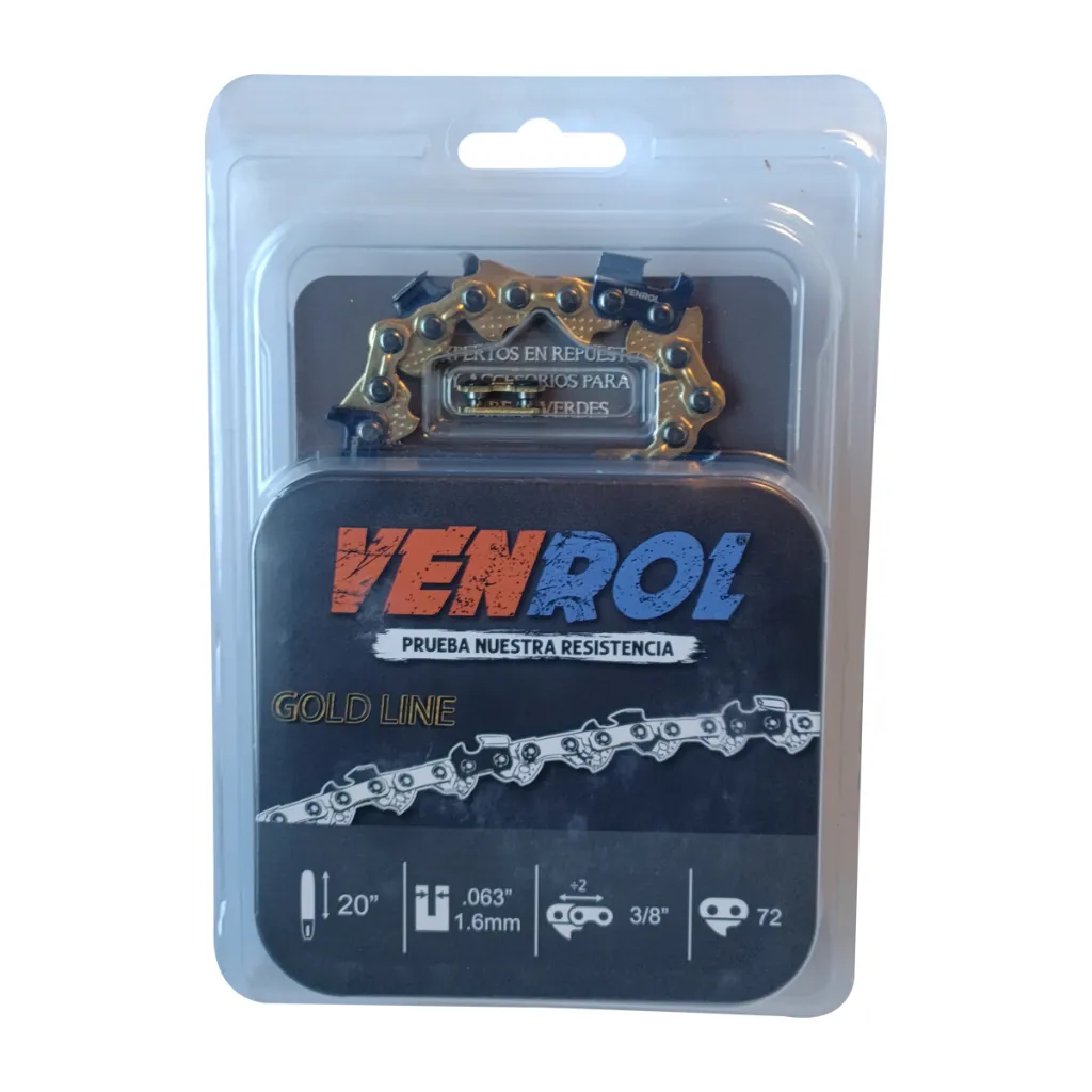CADENA PARA VENROL M72 - STIHL MS 360 - 361 - 380 - 381 - PASO 3/8 .063 (1.6 MM) - 20" - 72 E