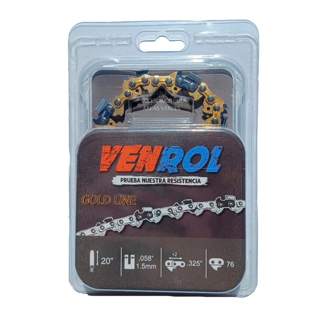[MT-CHI-0800] CADENA 20" - PASO 325 .058 (1.5 MM) - 76 E