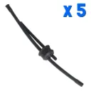MANGUERA Y SUNCHO DE COMBUSTIBLE PARA CHINA 38 CC X 5 UN.