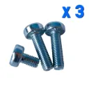TORNILLOS DE ESCAPE PARA VENROL M72 - STIHL MS 381 - 382 x 3 UN.