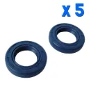 JUEGO DE RETENES PARA VENROL M45 - STIHL MS 170 - 180 - 210 - 250 X 5 UN.