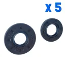 JUEGO DE RETENES PARA CHINAS 45 - 52 CC X 5 UN.