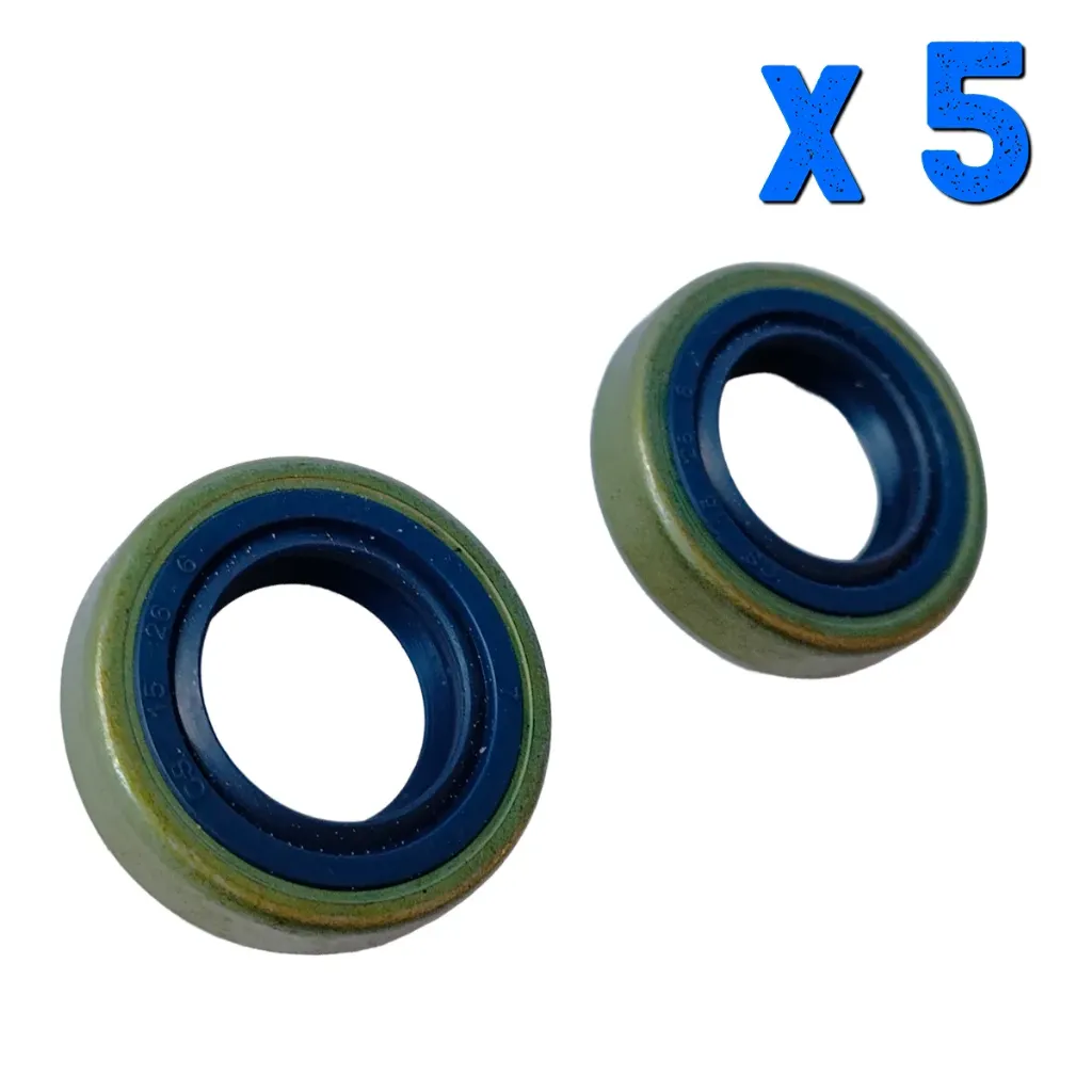 JUEGO DE RETENES PARA HUSQVARNA 61 - 268 -272 X 5 UN.