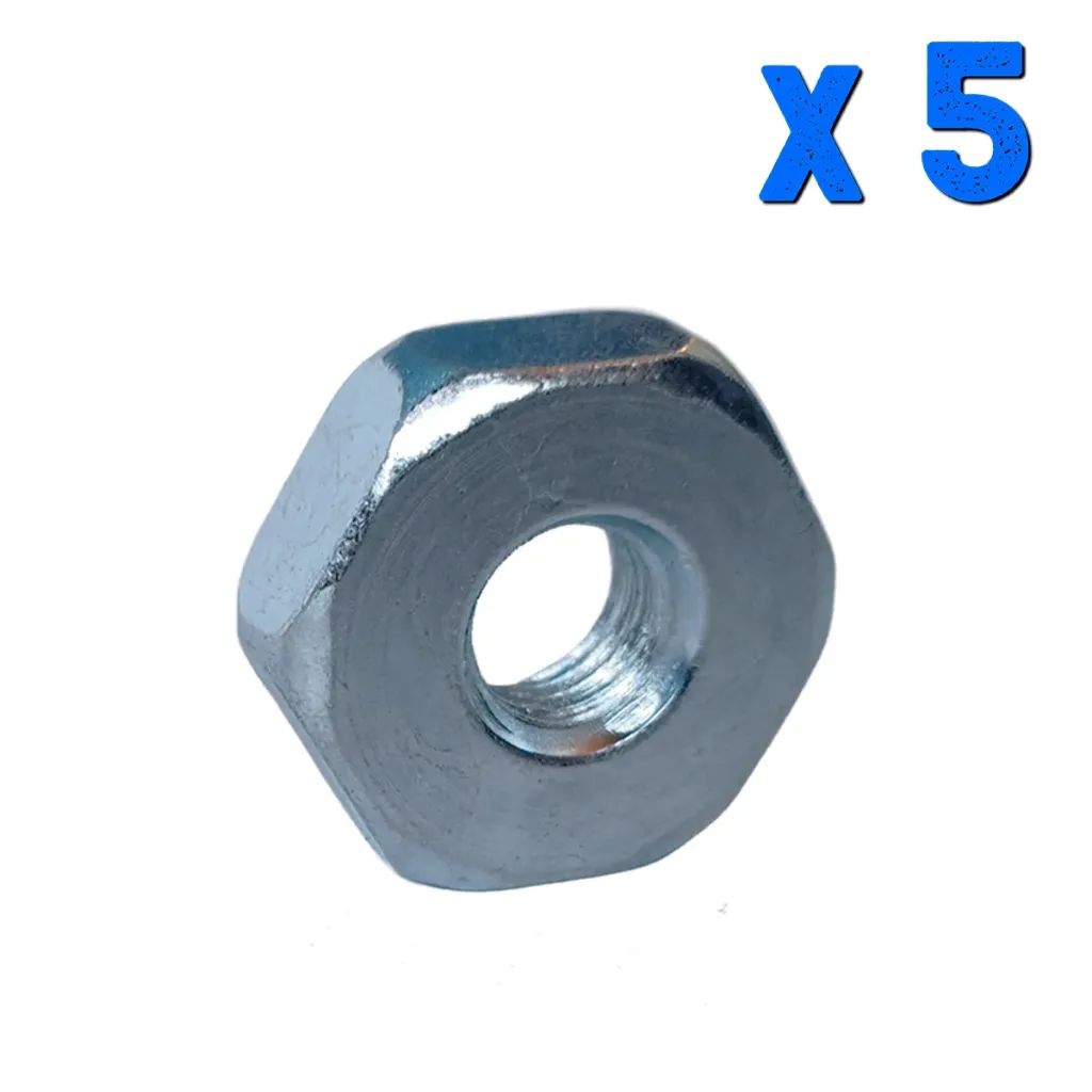 [MT-STH-4150] TUERCA APRIETA ESPADA PARA VENROL M45 - M72 -STIHL MS 170 - 180 - 210 - 250 -381 X 5 UN.