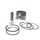PISTÓN Y AROS PARA 6,5 HP (GX 160 ) - 68 MM STD