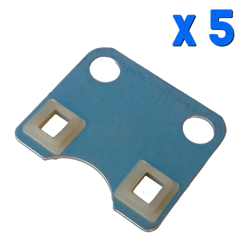 [4T-GX-2800] CHAPA GUÍA DE VÁLVULA PARA 5,5 - 6,5 HP (GX 160 ) X 5 UN.