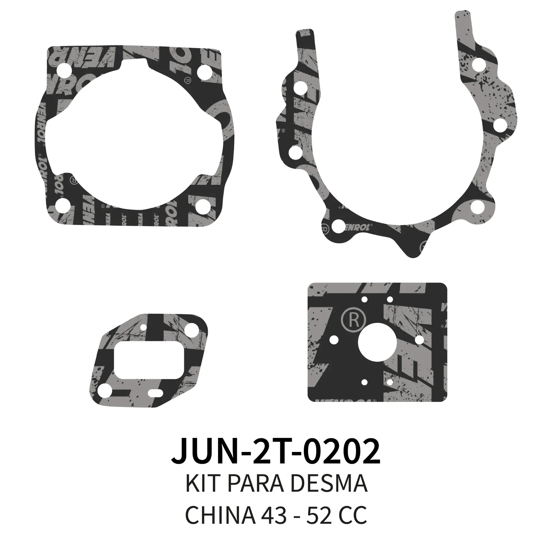 KIT PARA DESMA CHINA 43 - 52 CC