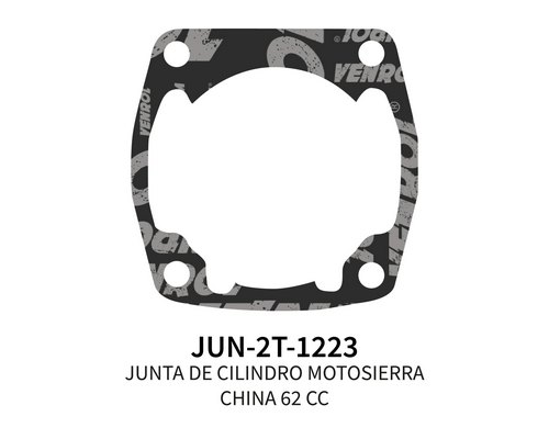 JUNTA DE CILINDRO MT PARA CHINA 62 CC X 5 UN.