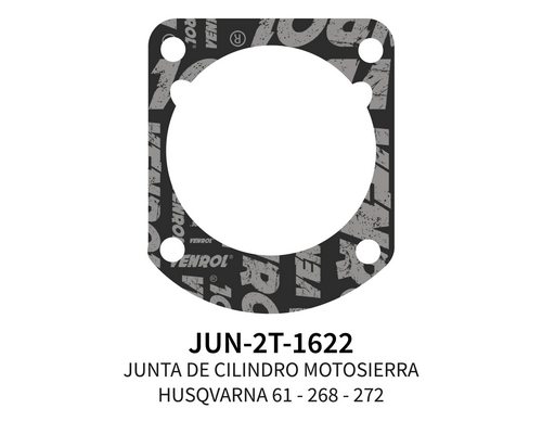 [JUN-2T-1622] JUNTA DE CILINDRO MOTOSIERRA HUSQVARNA 61 - 268 - 272 X 5 UN.