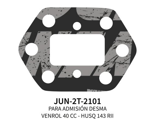 JUNTA DE ADMISIÓN DESMA PARA VENROL 40 CC - HUSQ 143 RII X 5 UN.