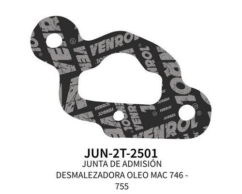 JUNTA DE ADMISIÓN DESMALEZADORA OLEO MAC 746 - 755 X 5 UN.