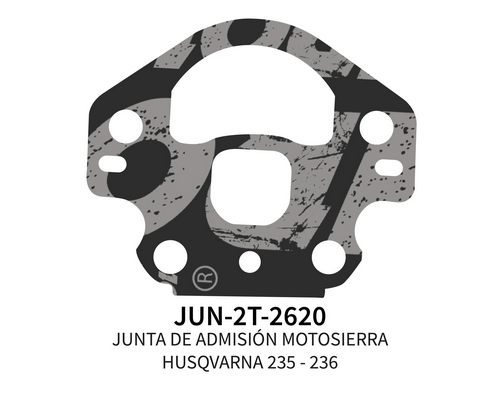[JUN-2T-2620] JUNTA DE ADMISIÓN MOTOSIERRA HUSQVARNA 235 - 236 X 5 UN.