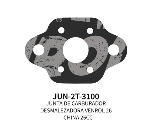 [JUN-2T-3100] JUNTA DE CARBURADOR DESMA PARA VENROL D26 - CHINA  26 CC X 5 UN.