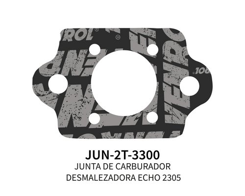 [JUN-2T-3300] JUNTA DE CARBURADOR DESMALEZADORA ECHO 2305 X 5 UN.