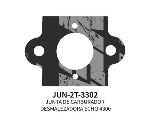 [JUN-2T-3302] JUNTA DE CARBURADOR DESMA PARA ECHO 4300 - 4605 X 5 UN.