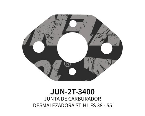 [JUN-2T-3400] JUNTA DE CARBURADOR DESMA PARA STIHL FS 38 - 55 X 5 UN.