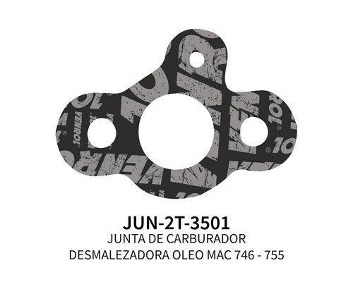 [JUN-2T-3501] JUNTA DE CARBURADOR DESMALEZADORA OLEO MAC 746 - 755 X 5 UN.