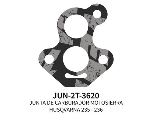 JUNTA DE CARBURADOR MOTOSIERRA HUSQVARNA 235 - 236 X 5 UN.